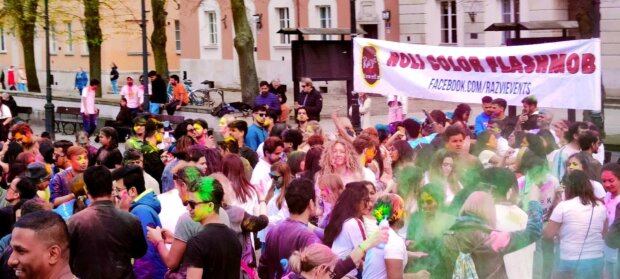 Holi Color Flashmob 2023 w Warszawie