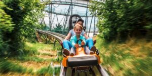 Piknik Szczęśliwicki - kolejka grawitacyjna
