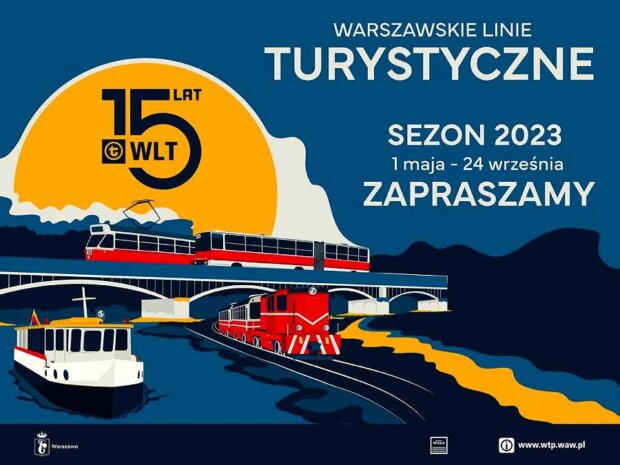 Warszawskie Linie Turystyczne - plakat