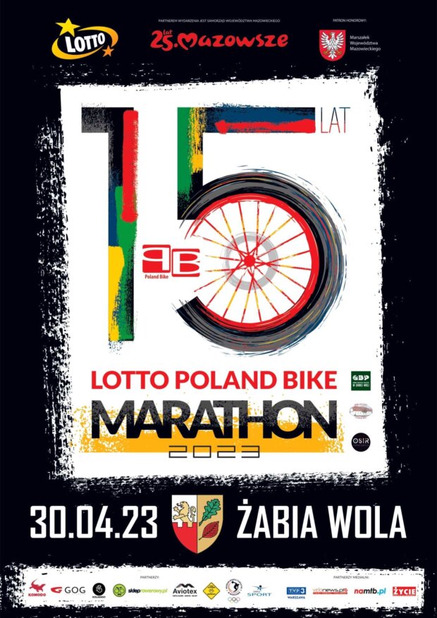 Plakat Poland Bike Maraton Żabia Wola 2023