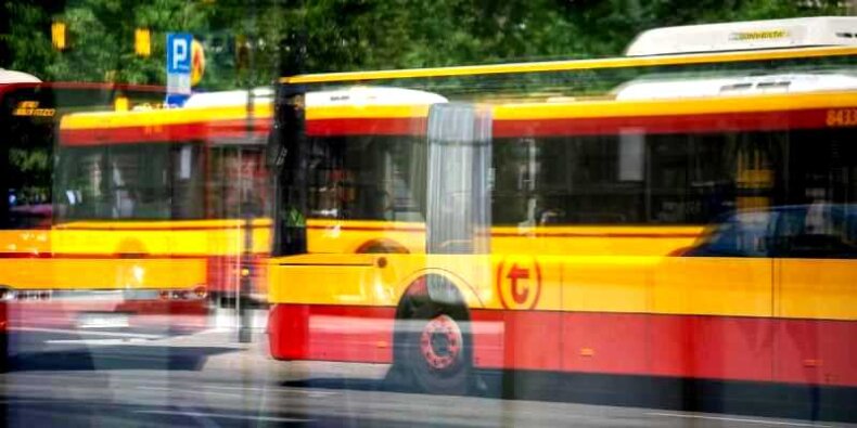 Autobusy w ruchu Fot. MZA Warszawa