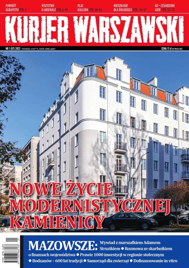 Kurier Warszawski - okładka