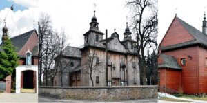Mazowieckie kościoły drewniane.
