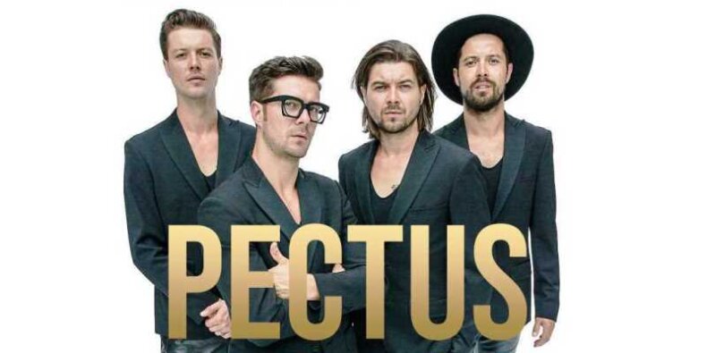 Zespół Pectus - fragment plakatu zapowiadającego koncert zespołu