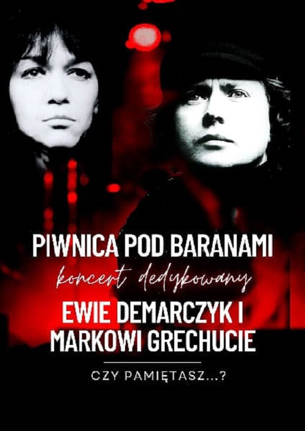 Piwnica Pod Baranami plakat koncertu