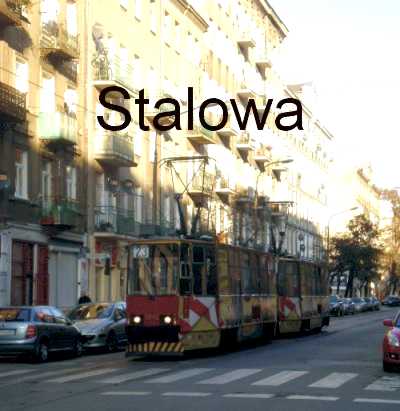 Tramwaj 23 na Stalowej. Fot. Mikołaj Węgier (źr. Warszawikia)