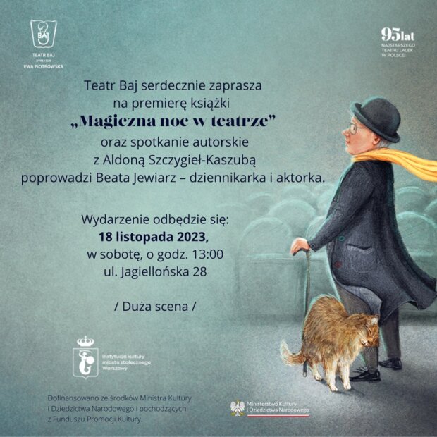 Magiczna noc w teatrze plakat