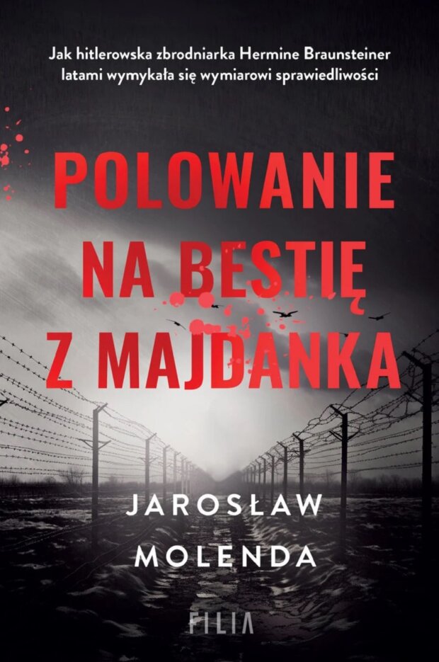 Polowanie na bestię z Majdanka okładka książki