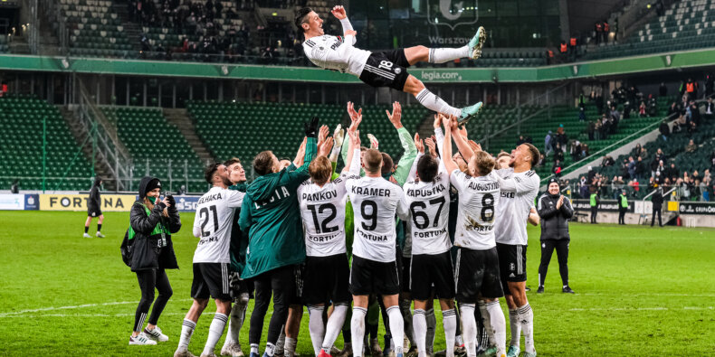 Legia Warszawa - Cracovia Kraków - W świątecznej atmosferze. Fot. Paweł Jerzmanowski