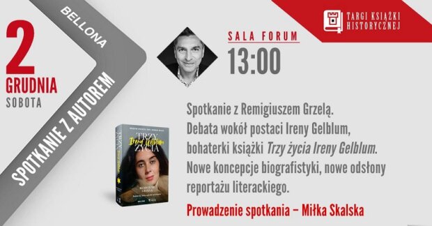 Remigiusz Grzela i Bellona zaproszenie