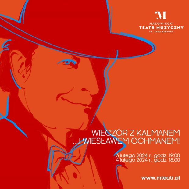 Wieczór z Kalmanem plakat