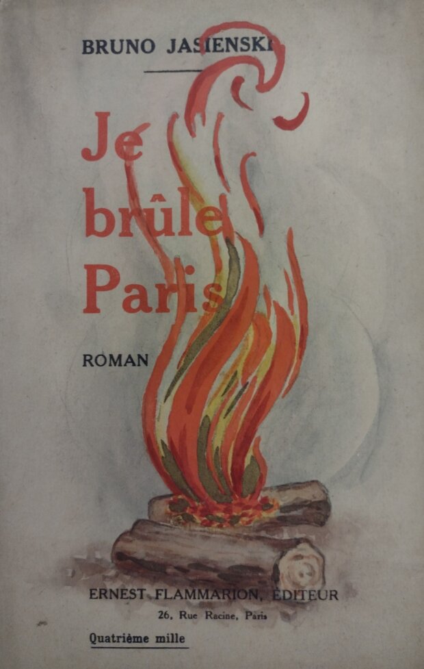 Okładka książki "Je brûle Paris" (Palę Paryż!)