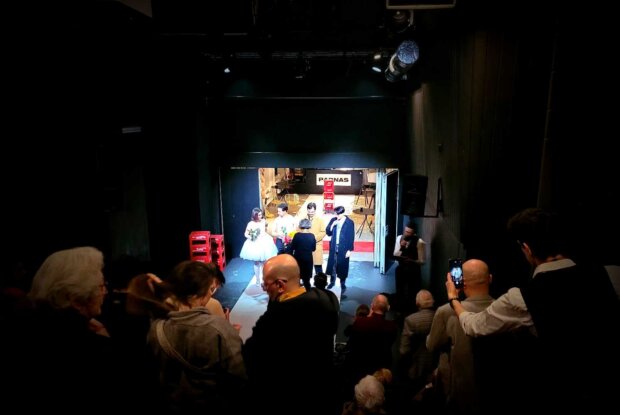 ''Biznes od kuchni'' w Teatrze XL. Fot. Szymon Sierociński
