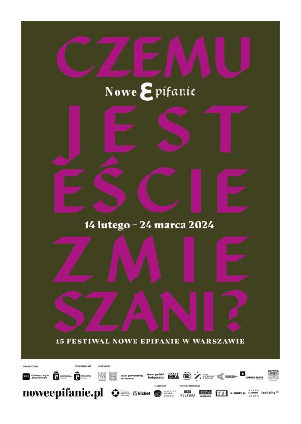 Plakat Nowe Epifanie 2024