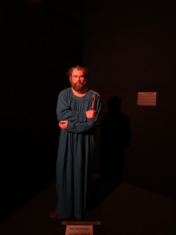 Gustav Klimt wita gości wystawy