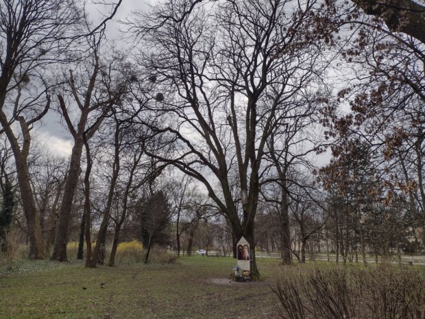 Park im. Juliusza Słowackiego w Łodzi dawniej Wenecja - miejsce objawień Heleny Kowalskiej. Fot. arch. autora