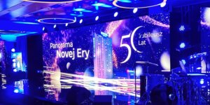 Panorama Novej Ery - 50 lat hotelu Novotel Centrum Warszawa (dawniej Forum). Fot. Warszawa.pl