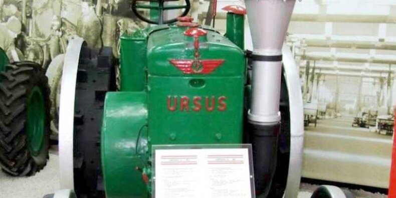 Ursus C-45 w Muzeum Historii Ursusa. Fot. Hiuppo (Wikimedia)