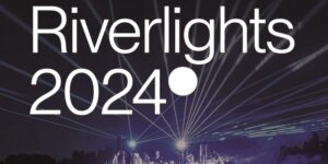 Riverlights 2024 - Parada oświetlonych łodzi na warszawskiej Wiśle (z plakatu). mat. prasowy