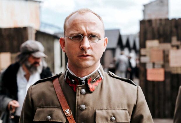 Borys Szyc jako Janusz Radziwiłek (Józef Łokietek). Kadr z filmu ''Król'' Jana Matuszyńskiego. Fot. Kacper Fertacz