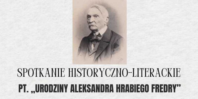 Urodziny Aleksandra Fredy - zaproszenie. Fot. mat. prasowy