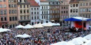 Jazz na Starówce - koncert na Rynku Starego Miasta. Fot. mat. prasowy