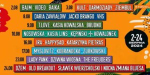 Muzyczny Kazimierz - plakat. Fot. mat. prasowy