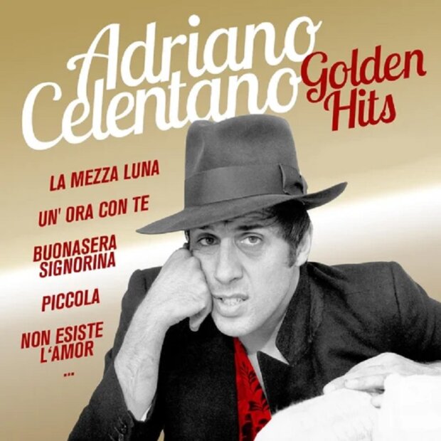 Adriano Celentano okładka albumu Golden Hits