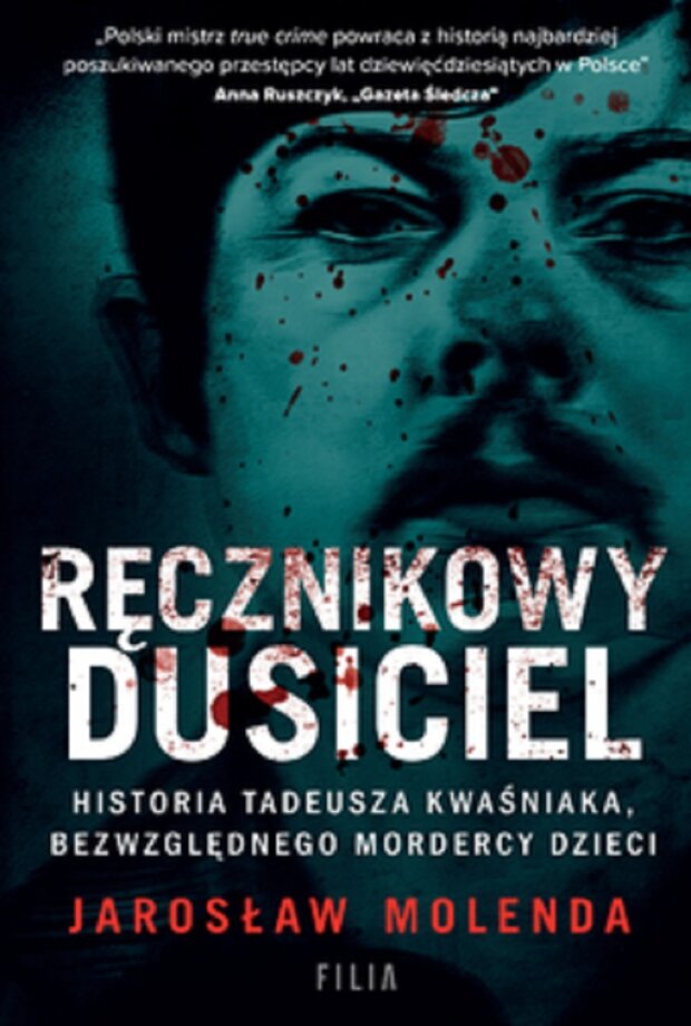 Ręcznikowy dusiciel okładka książki