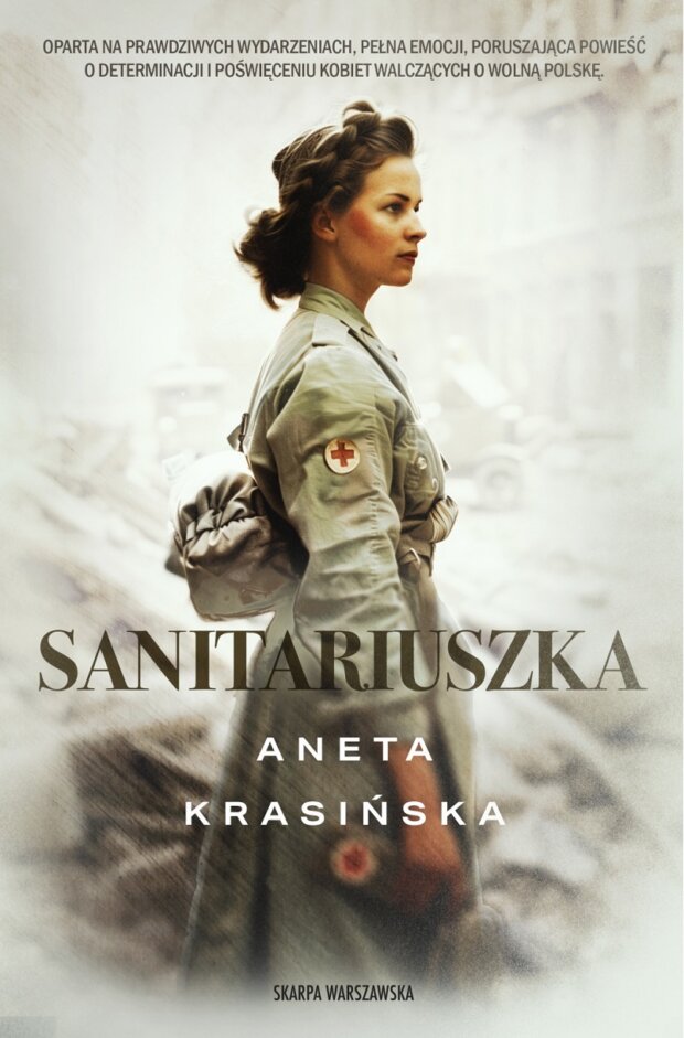 Sanitariuszka okładka książki