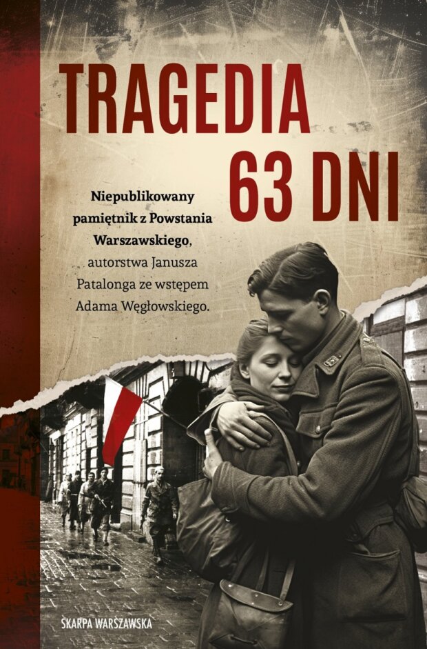 Tragedia 63 dni okładka książki