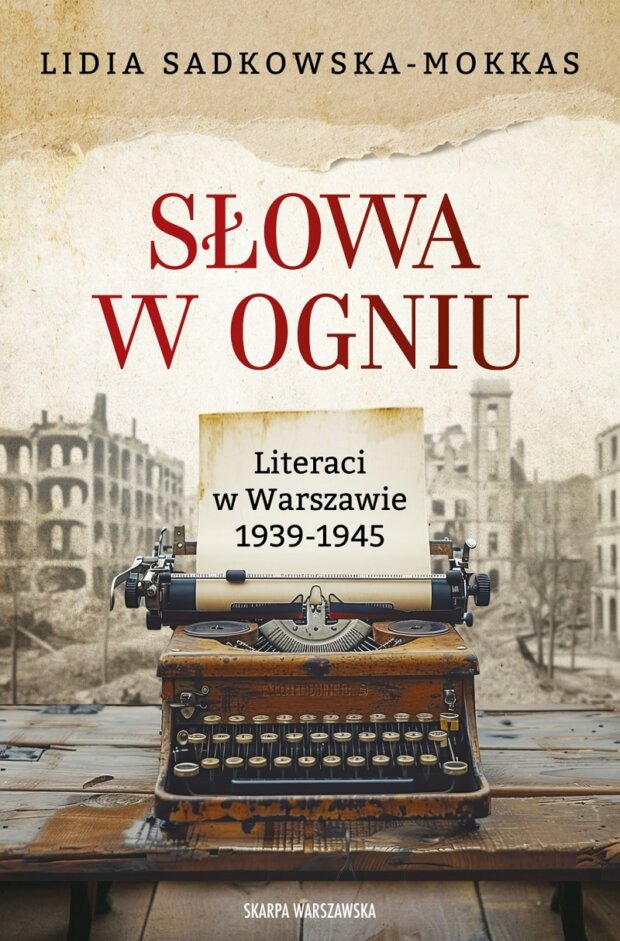 Słowa w ogniu okładka książki
