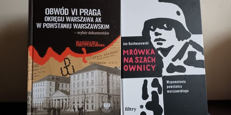 80 rocznica Powstania Warszawskiego okładki książek