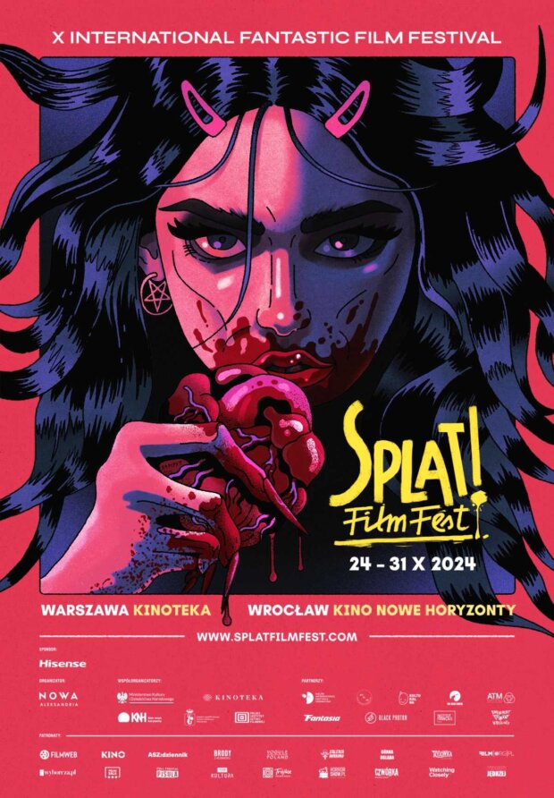 10. Splat!FilmFest - plakat. Fot. mat. prasowy