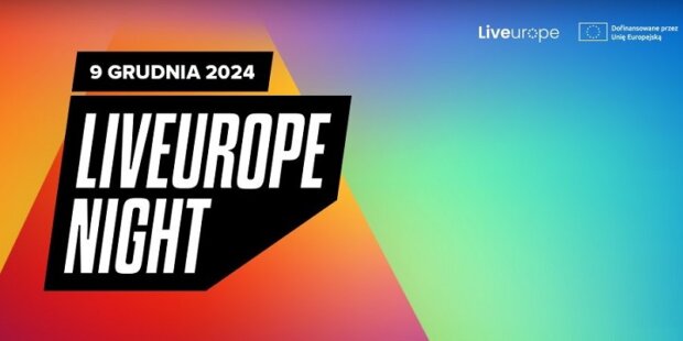 LIVEUROPE NIGHT część plakatu