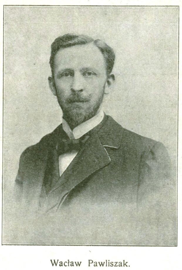 Wacław Pawliszak w 1902 r. Tygodnik Ilustrowany. 1902 nr 4, s. 63. Fot. MBC