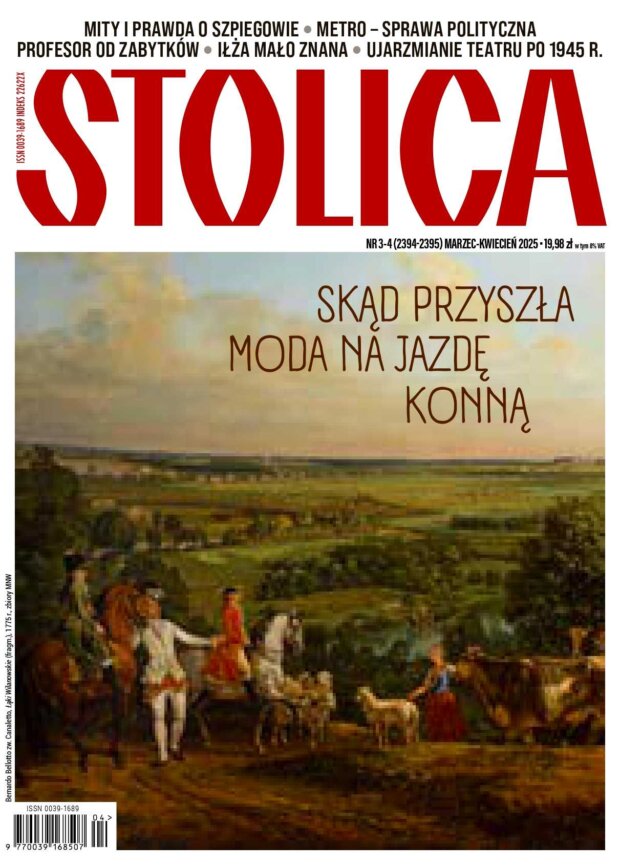Stolica - okładka numeru 3-4 z 2025 roku. Fot. Stolica