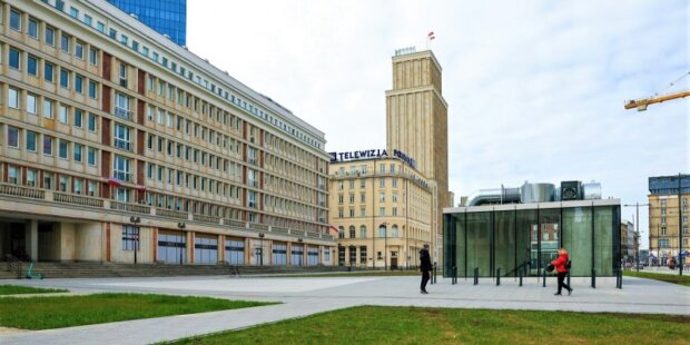 Strop parkingu pod placem Powstańców Warszawy. Fot. S. Pulcyn UM Warszawy