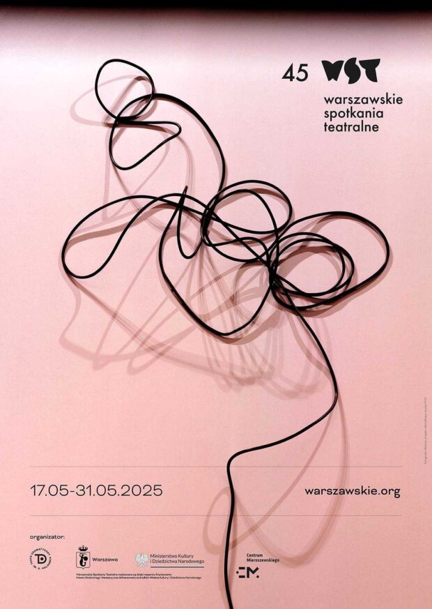 45. Warszawskie Spotkania Teatralne – plakat. Autor Studio FNC