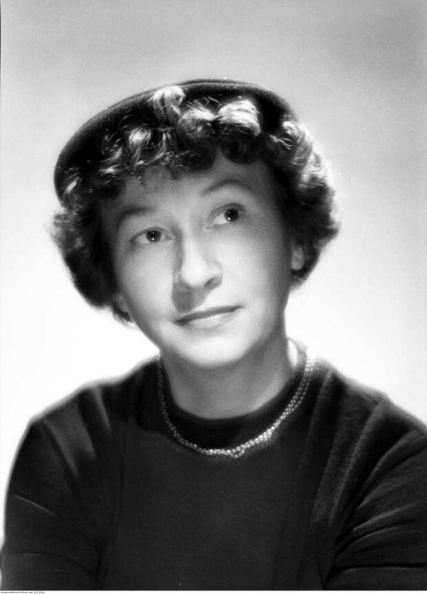 Irena Kwiatkowska - aktorka. Fot. Edward Hartwig żr. NAC