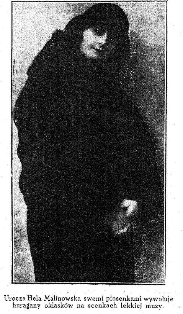 Hela Malinowska. Wycinek prasowy. Fot. Arch. autora