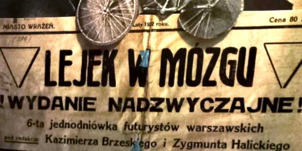 Kolaż pt. ''Kazimierz Brzeski''. Autor Piotr Banasiak
