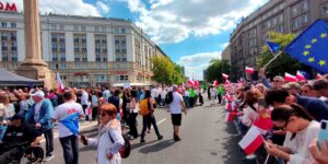 Marsz Trzaskowskiego 25 maja 2025 r. Fot. Warszawa.pl