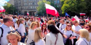 Marsz Trzaskowskiego 25 maja 2025 r. Fot. Warszawa.pl