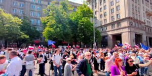 Marsz Trzaskowskiego 25 maja 2025 r. Fot. Warszawa.pl