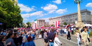 Marsz Trzaskowskiego 25 maja 2025 r. Fot. Warszawa.pl