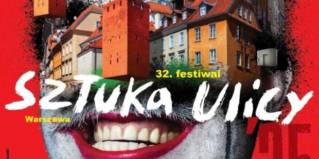 Festiwal Sztuka Ulicy 2025 - część plakatu. Fot. mat. prasowy