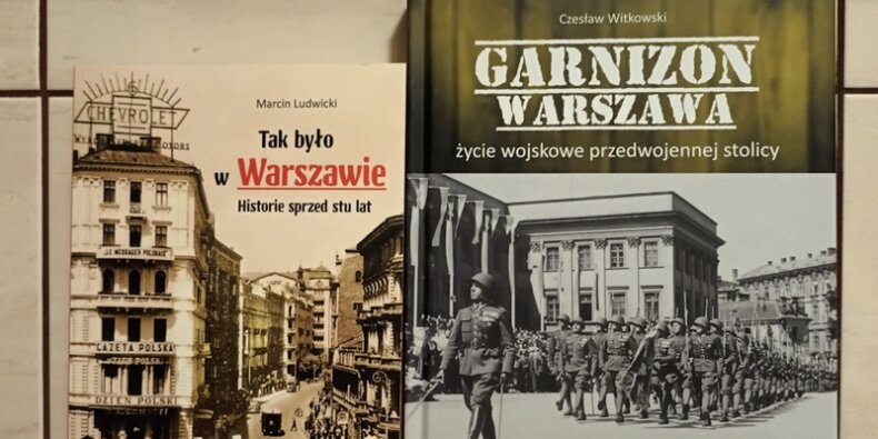 Warszawskie historie fragmenty okładek