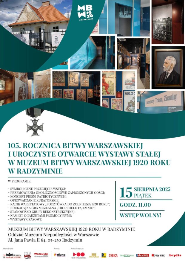 105. rocznica Bitwy Warszawskiej - plakat. Fot. MBW1920