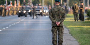 Wojsko Polskie - próba generalna defilady na Wisłostradzie w Warszawie. Fot. Marcin Banaszkiewicz